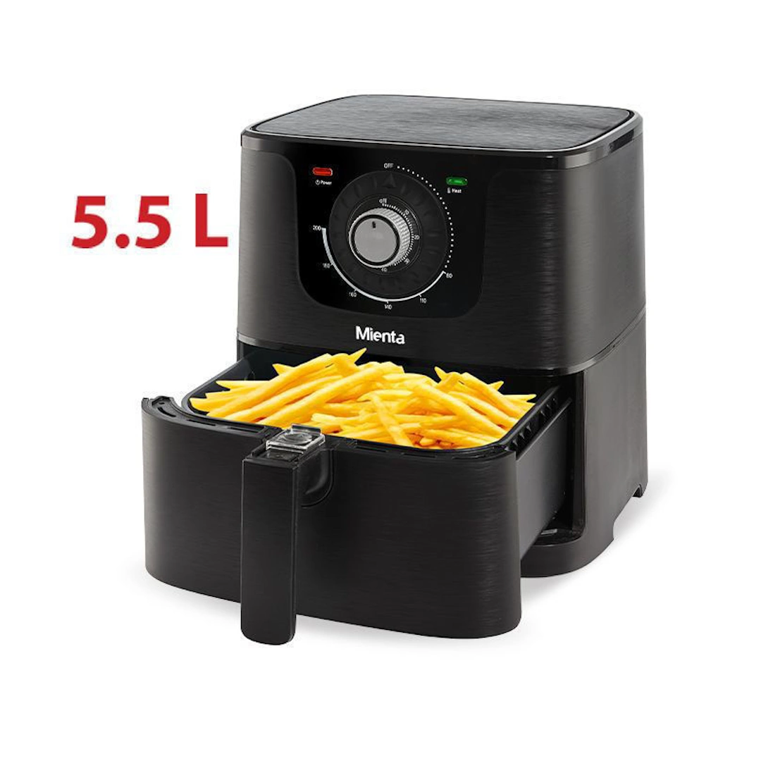 0041638_mienta-air-fryer-mega-55-l-1700-watt-black-af47534a-2 ميانتا - مقلاة هوائية - سعة 5.5 ليتر -موديل AF47534A أسود بقدرة 1700 وات | RoxyStore