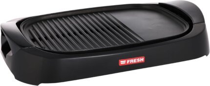 شواية صحية من فريش بلاك HG-2000-2000 وات بدون غطاء