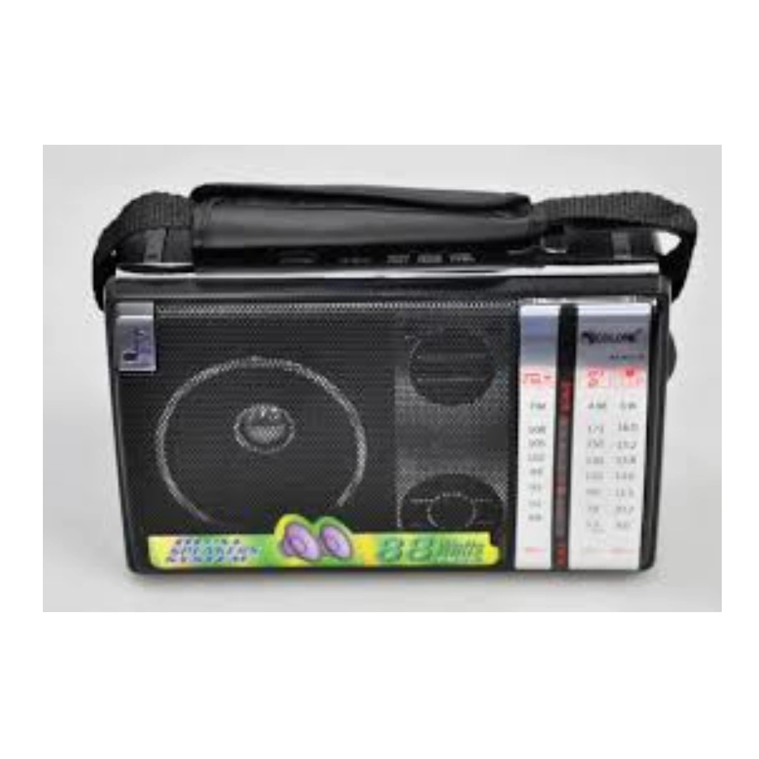 Golon_RX-M70_01 راديو محمول اف ام/ايه ام/اس دبليو كلاسيكي، بطارية قابلة لإعادة الشحن، صوت عالي نقي، USB وبطاقة ذاكرة، أسود، Golon_RX-M70 / RX-M70 | RoxyStore