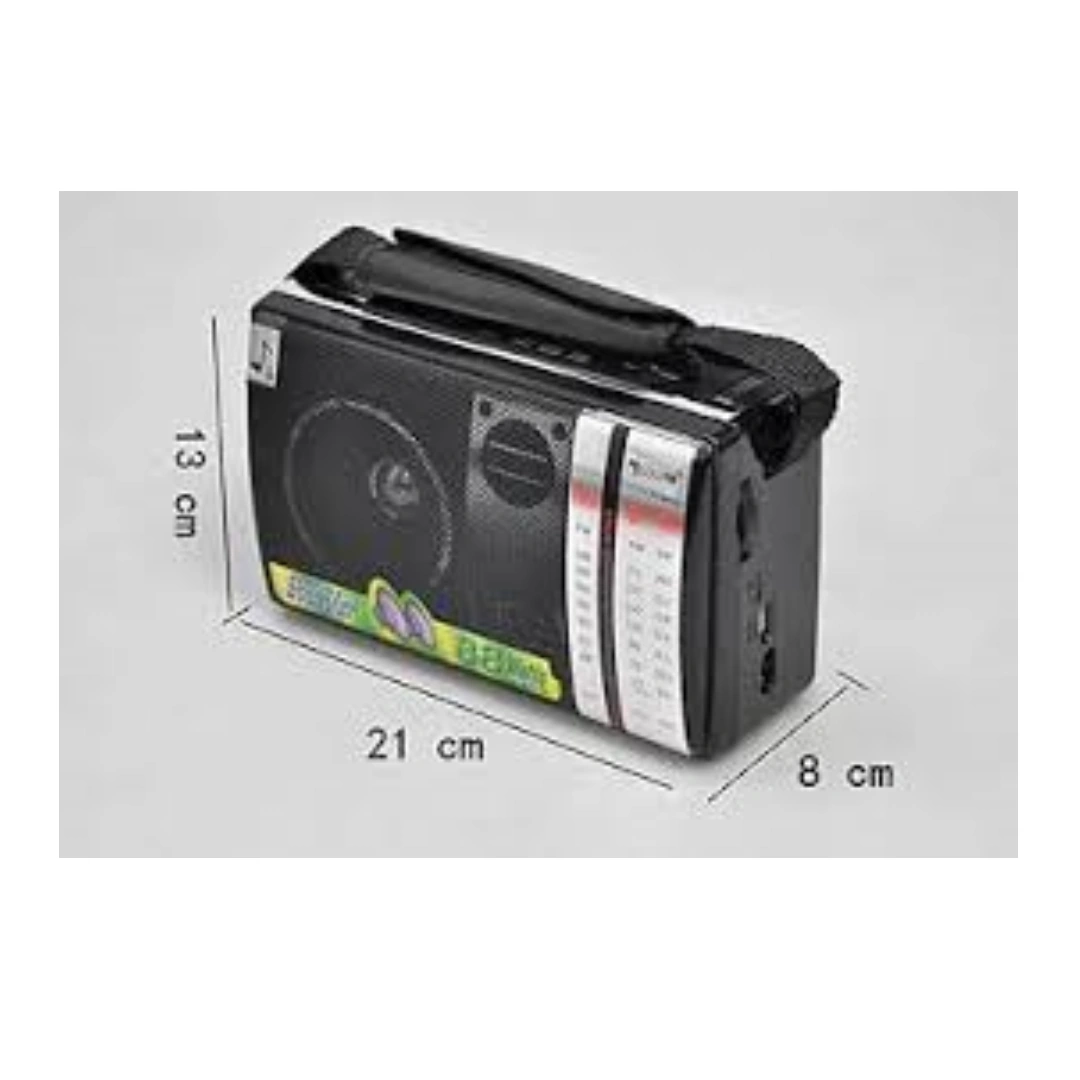 Golon_RX-M70_02 راديو محمول اف ام/ايه ام/اس دبليو كلاسيكي، بطارية قابلة لإعادة الشحن، صوت عالي نقي، USB وبطاقة ذاكرة، أسود، Golon_RX-M70 / RX-M70 | RoxyStore