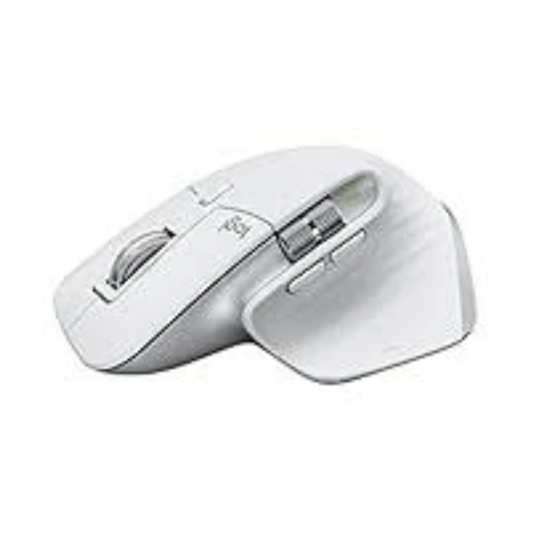 Logitech_MX_Master_Whiet_01 ماوس ام اكس ماستر اس 3 من لوجيتك، أداء لاسلكي وتمرير سريع للغاية، تصميم مريح و8000 نقطة في البوصة ويعمل على الزجاج، بصوت هادئ ومنفذ USB نوع سي وبلوتوث وويندوز ولينكس وكروم، كروم-جرافيت | RoxyStore