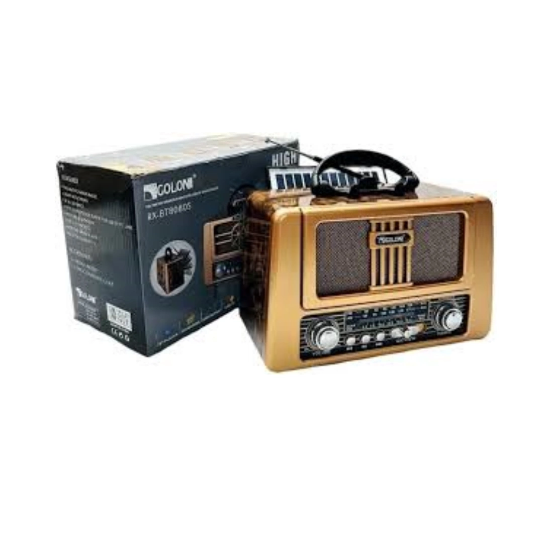 RX-8181BT_01 راديو ذكي بتصميم ريترو كلاسيكي موديل RX-8181BT– محمول بخاصية البلوتوث ومنفذ Type-C ودعم موجات FM/AM/SW بتصميم خشبي فاخر | RoxyStore