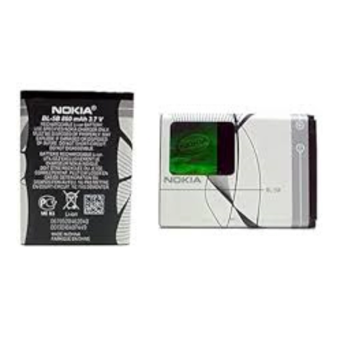 bl-5b_hq_5140_01 بطارية بديلة موديل BL-5B متوافقة مع أجهزة Nokia 5140, 7260 | السعة 890mAh | RoxyStore
