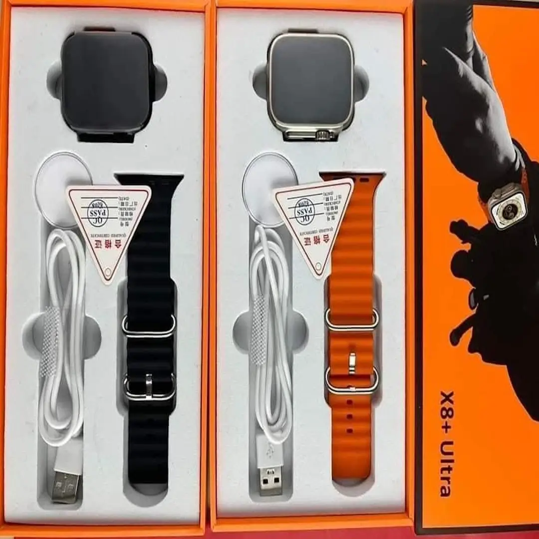 ساعة ذكية X8 الترا بلس - اسود-4 ساعة ذكية X8 الترا بلس - لون اسود | RoxyStore