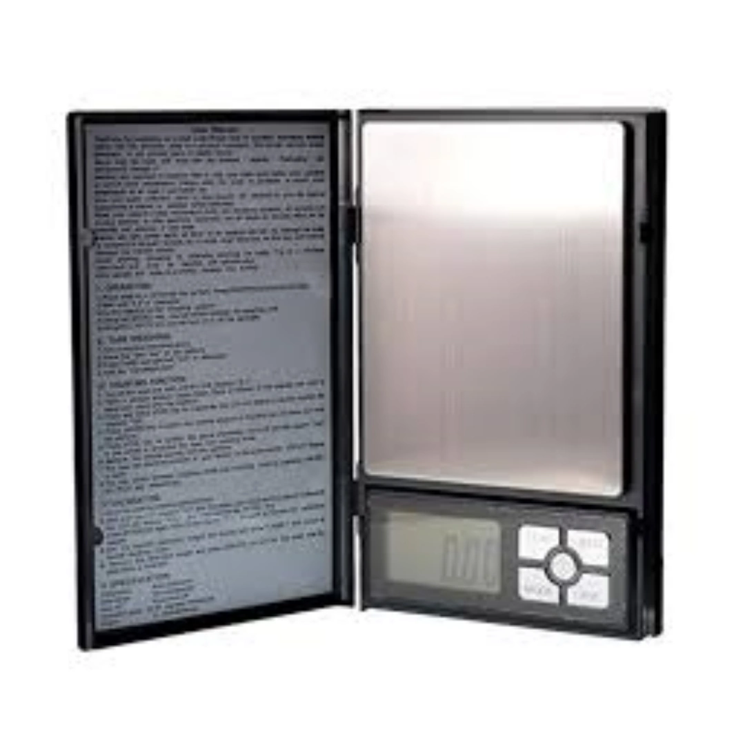 ميزان_مجوهرات_01 ميزان مجوهرات بلاستيكي رقمي من سلسلة نوت بوك اتيبريا سعة 500 × 01 جرام، اسود ، غرامات | RoxyStore