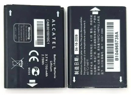 Replacement Battery Model CAB3010010C1 Compatible with ALCATL CAB3010010C1 CAB30M0000C1 CAB2170000C1 CAB22B0000C1 CAB30M0000C1 CAB2170000C1 CAB22B0000C1 | Capacity: 750 mAh