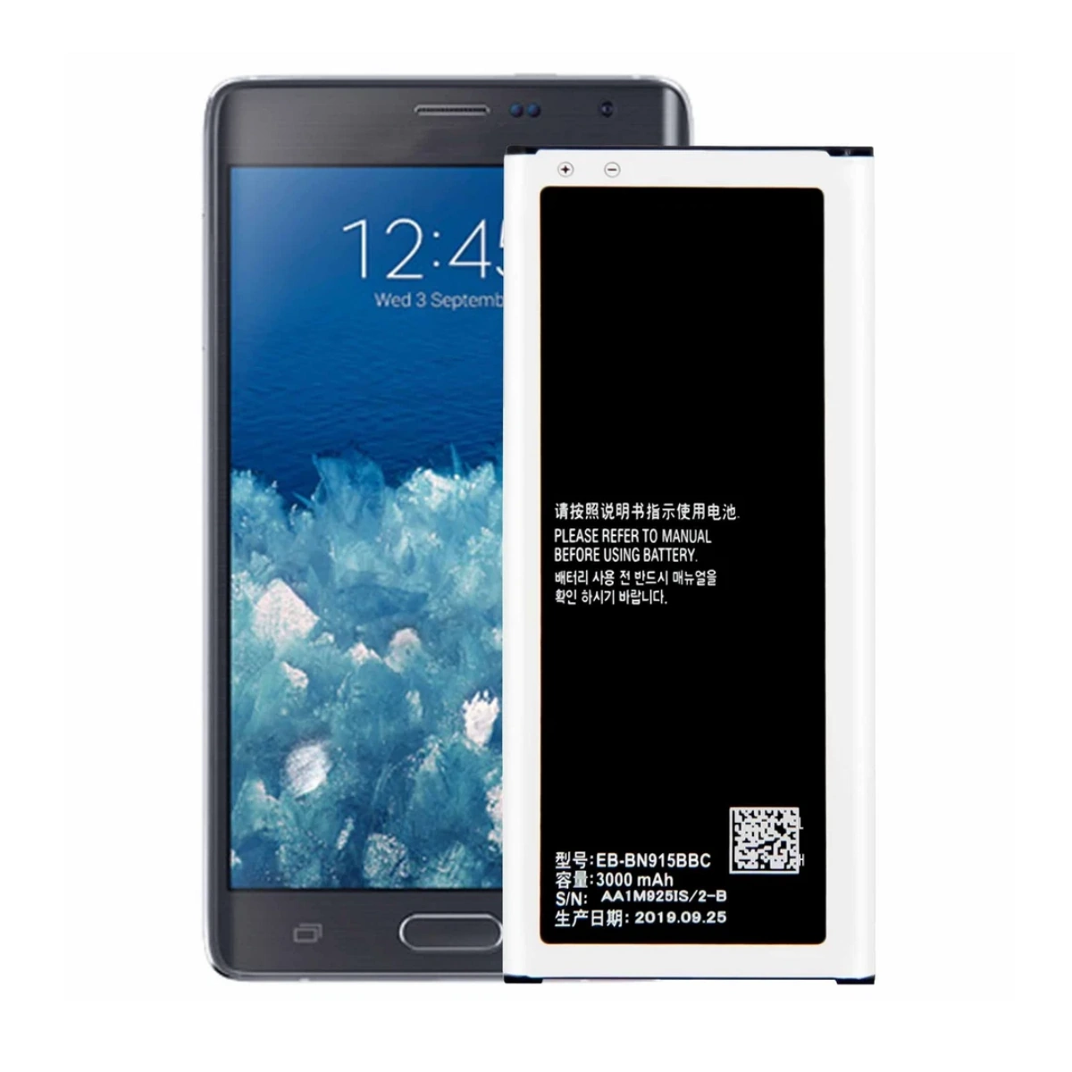 2 Replacement Battery EB-BN915BBC Compatible with GALAXY Note Edge N9150 N915K/L N915FY N915D/S | 3000mAh | RoxyStore