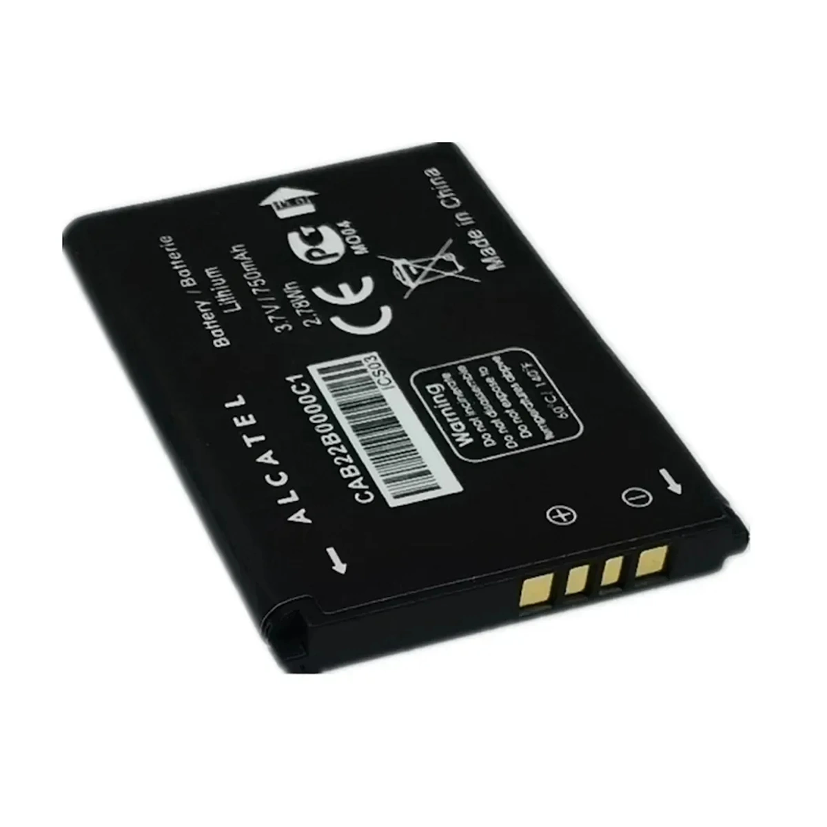 3 Replacement Battery Model CAB3010010C1 Compatible with ALCATL CAB3010010C1 CAB30M0000C1 CAB2170000C1 CAB22B0000C1 CAB30M0000C1 CAB2170000C1 CAB22B0000C1 | Capacity: 750 mAh | RoxyStore