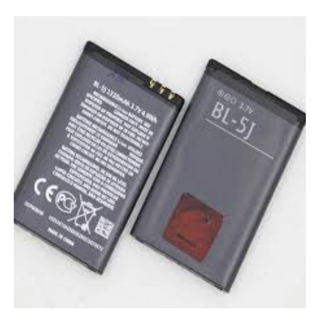 5j_02 Replacement Battery Model BL-5J Compatible with Nokia Lumia 520, 530, 525, X1-01, 5230, 5233, 5235 | Capacity 1320mAh | RoxyStore