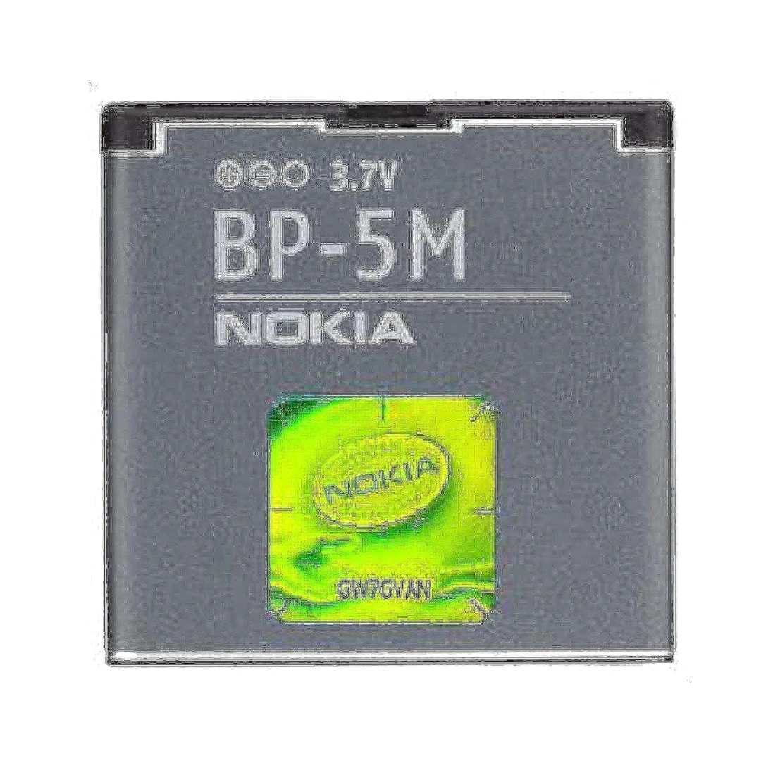 5m Replacement Battery Model BP-5M Compatible with Nokia 6220, Classic 6500, Slide 8600, Luna 6110, Navigator 5610, 5700, 6500S, 7390 | Capacity 900mAh | RoxyStore