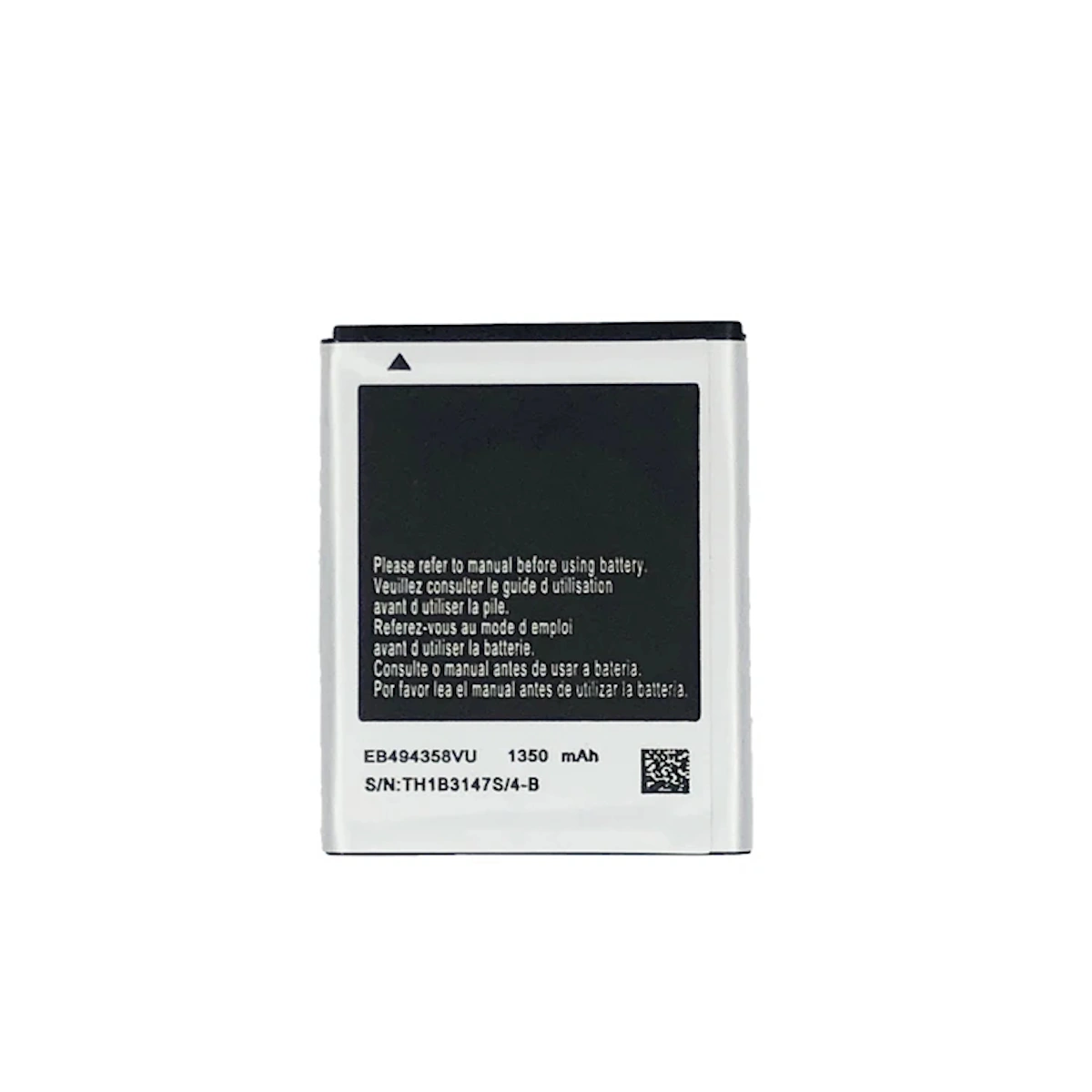 6 بطارية بديلة موديل EB494358VU متوافقة مع أجهزة S5670 S8530 S5830i EB494358VU EB494358VU | السعة 1350 mAh | RoxyStore