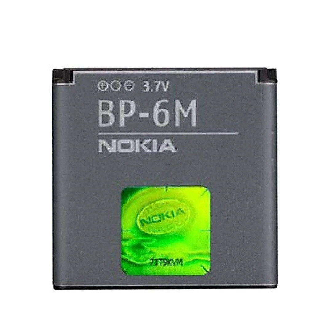 6m Replacement Battery Model BP-6M Compatible with Nokia N77, N93, N73, N93S, 3250, 6233, 6280, 6288, 6234, 6288, 9300, 6290 | Capacity: 1100 mAh | RoxyStore