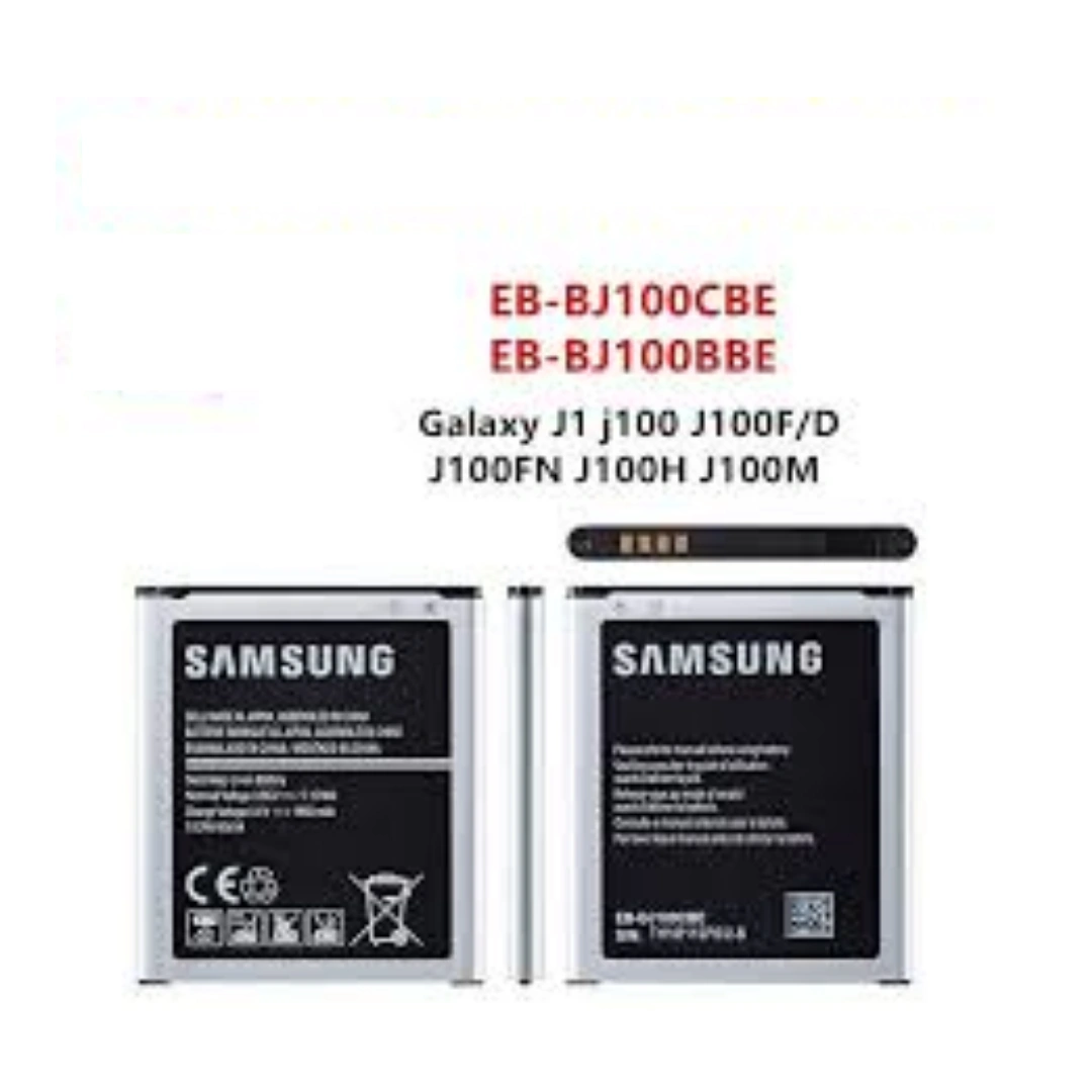 BJ100CBE_J1_2015_01 Replacement Battery Model EB-BJ100CBE, EB-BJ100BBE Compatible with Samsung Galaxy J1 J100 SM-J100F J100FN J100H J100M J100Y J100D | Capacity 1850 mAh | RoxyStore