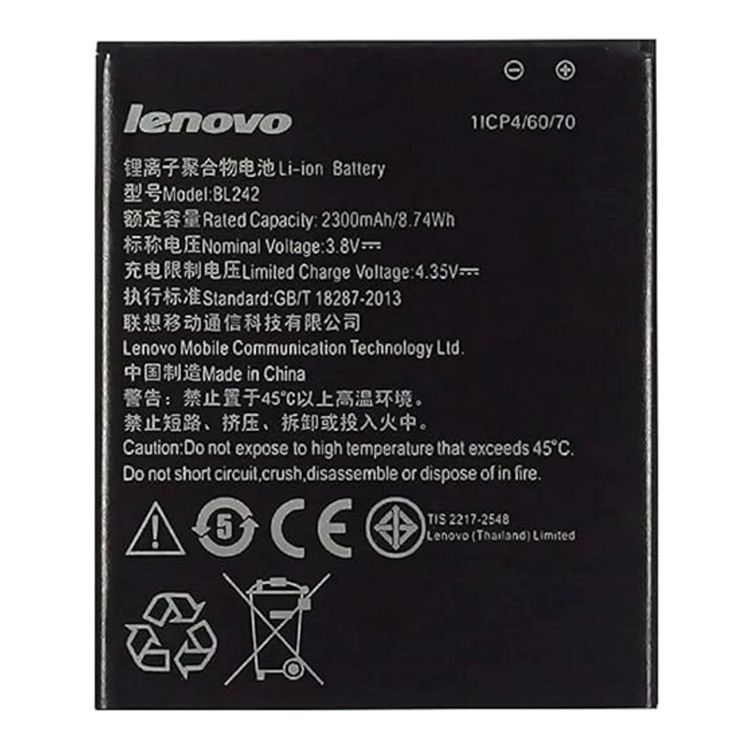 bl242 Replacement Battery Model BL242 Compatible with Lenovo A6000 Plus K3 K3 K30 K30 Part NO | Capacity 2300 mAh | RoxyStore