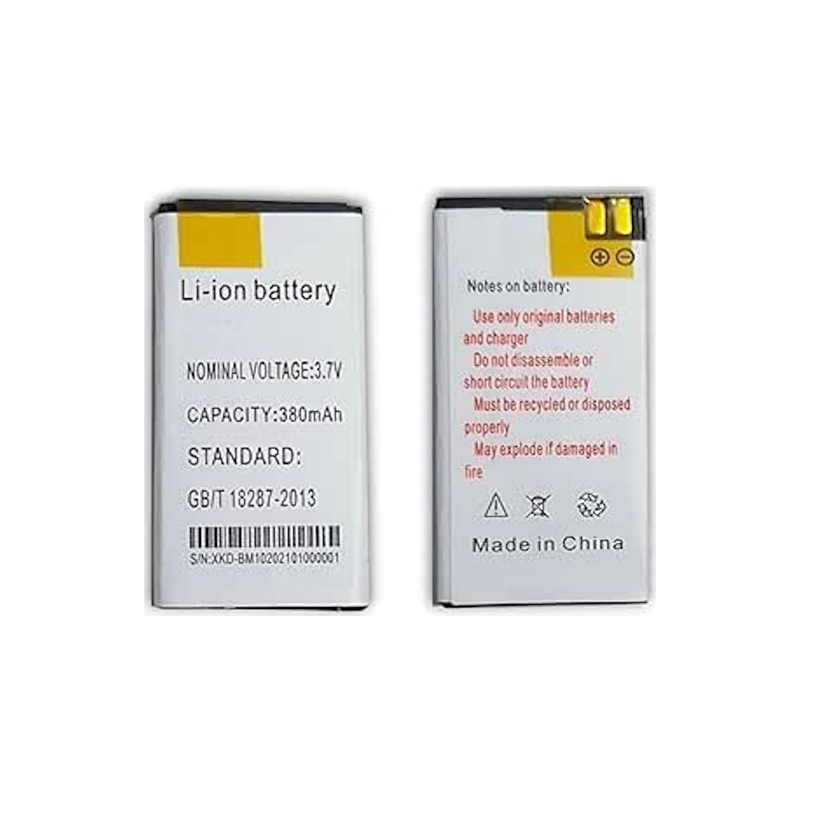 31Yy4mKF5GL._AC_ بطارية بديلة موديل BM10 متوافقة مع أجهزة Afroto & L8STAR & BM10 & BM10 Mini | السعة 380 mAh | RoxyStore