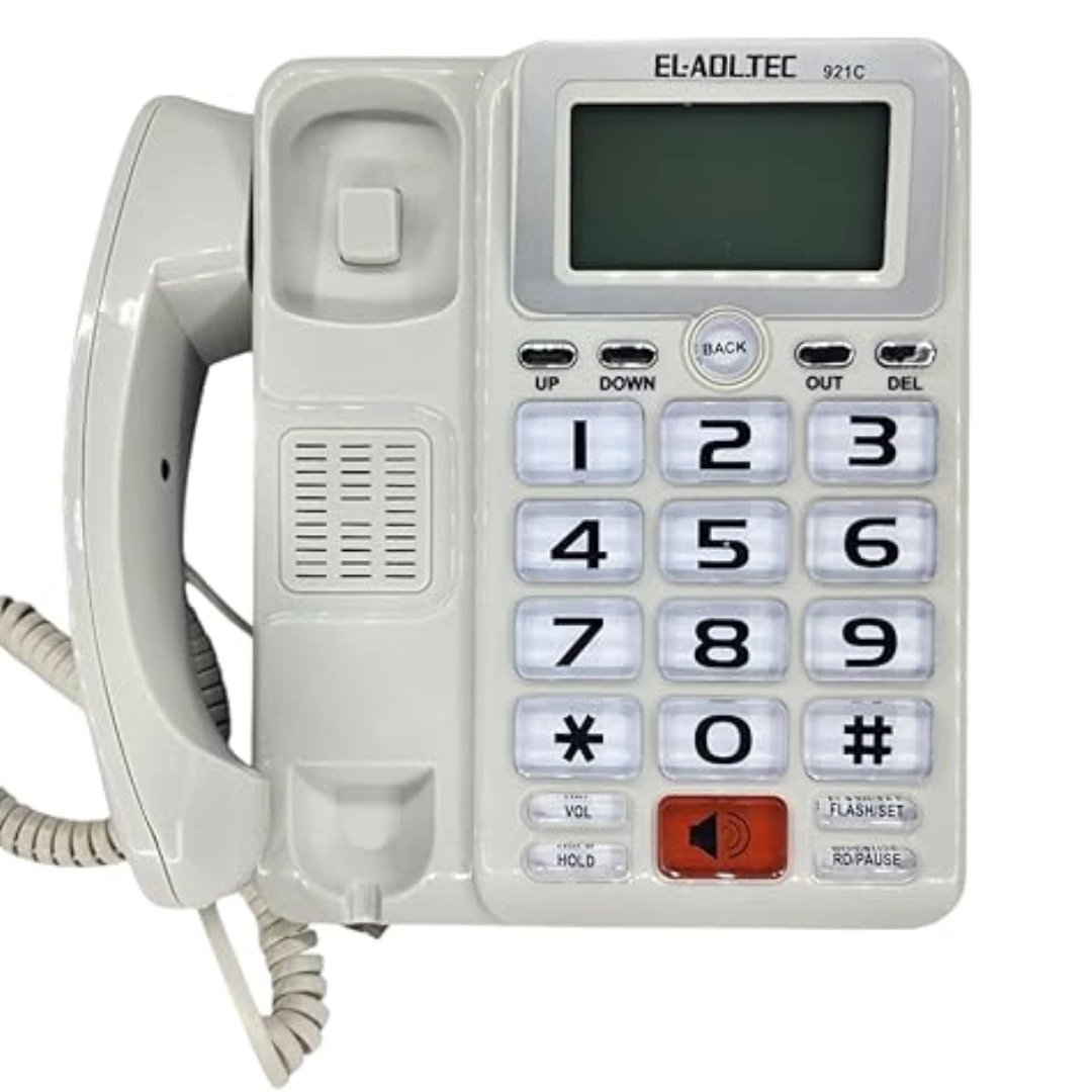 921c_whiet_01 Adl Tech Corded Telephone, 921C | RoxyStore