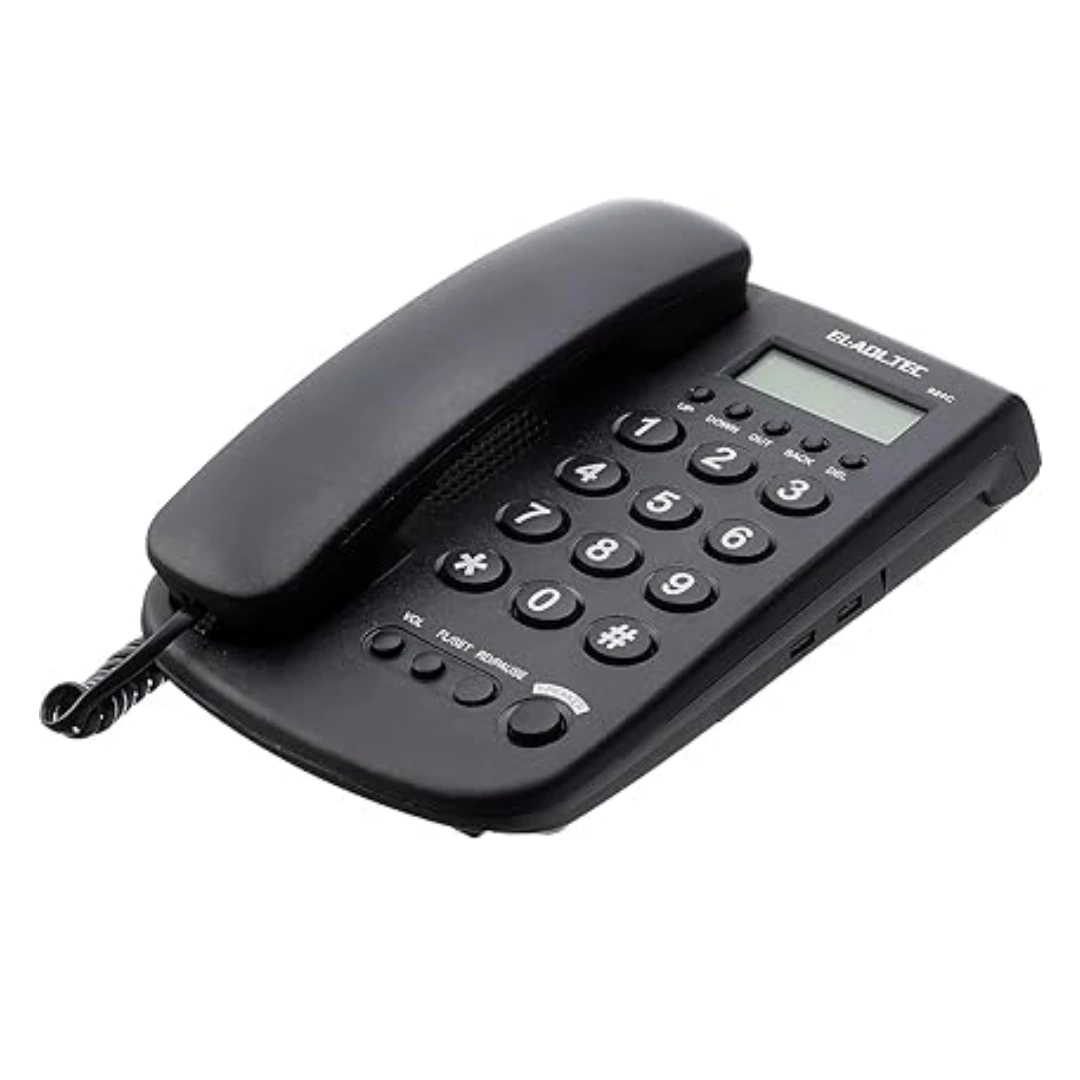 924C_BLACK_2 924C Corded Landline Phone from Adl Tech | RoxyStore
