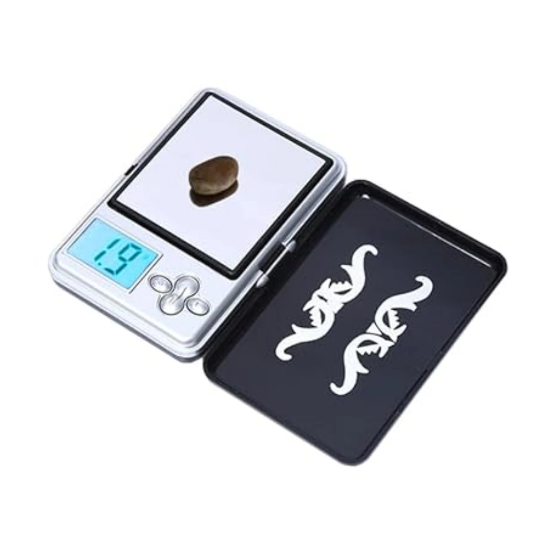 ATP188_01 0.01g 200g Mini Electronic Scale for Gold and Diamonds, Black Plastic Cover | ATP188 | RoxyStore