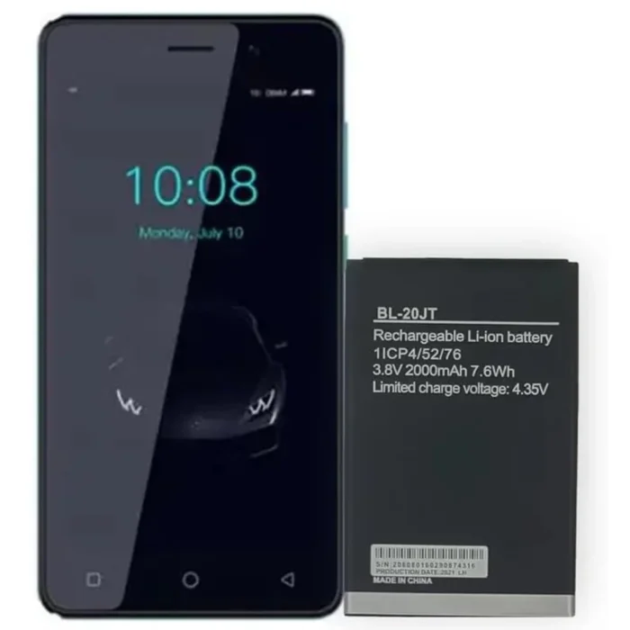 Replacement Battery Model BL-20JT Compatible with Tecno F1, F2 | 2000mAh Capacity | RoxyStore