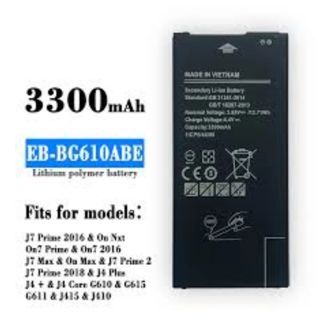 EB-BG610ABE_J4_PLUS Replacement Battery Model EB-BG610ABE Compatible with J4 Plus | Capacity 3300mAh | RoxyStore