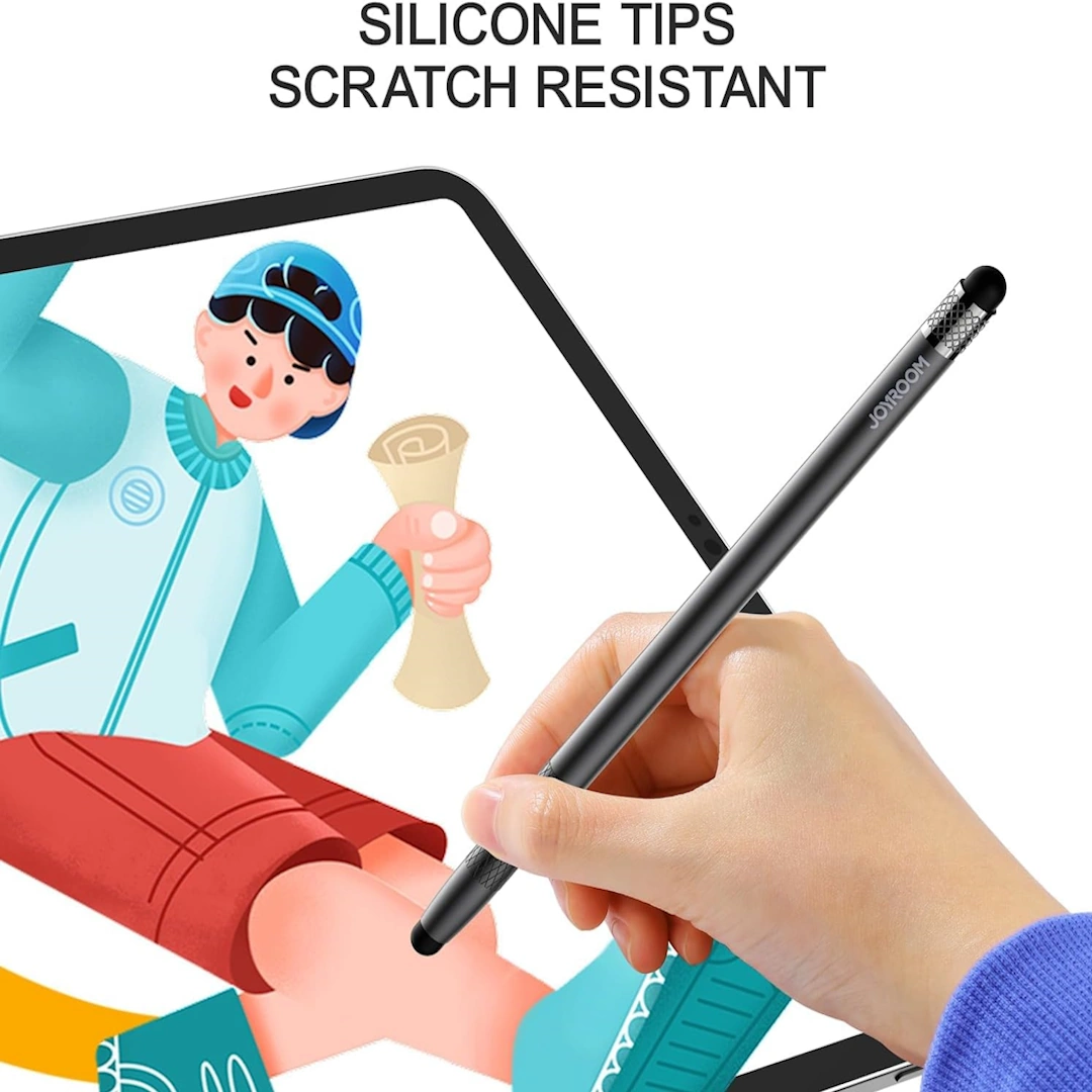 JOYROOM PEN DR01-5 Passive Stylus Pen JR-DR01, Black | Joyroom | RoxyStore