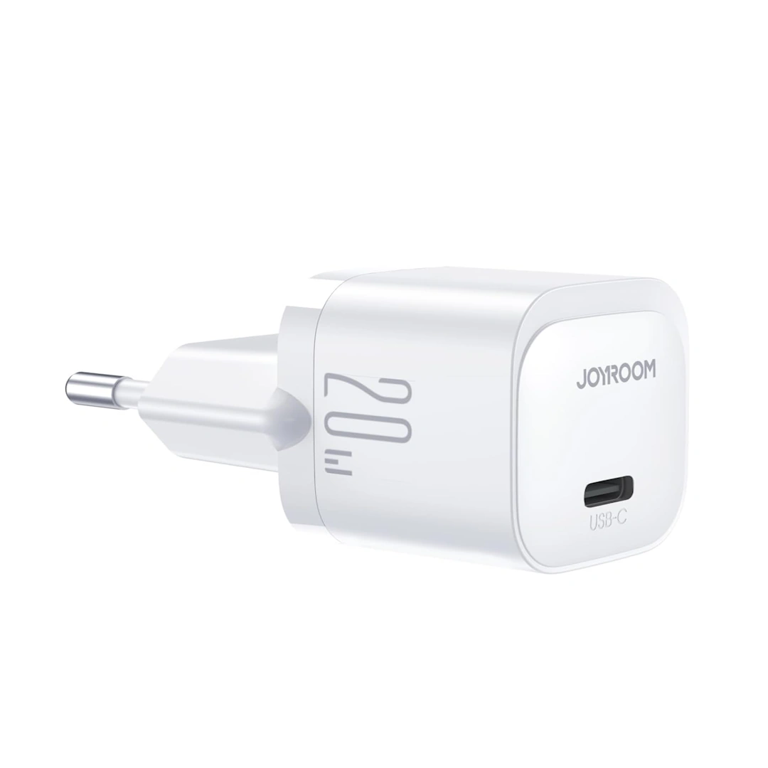 JR-TCF02 PD mini White-1 Joyroom JR-TCF02 PD USB Charger, Compatible with Tablets, 20W Single Port, White | RoxyStore
