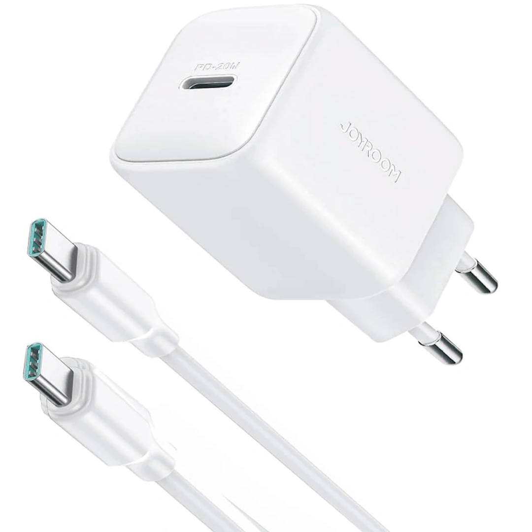 JR-TCF20 20W Charger White-4 Joyroom 20W Charger, Compatible with Phones, Tablets, and iPhones, Single Port, White JR-TCF20 20W | RoxyStore
