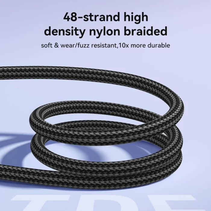 Joyroom Crystal-Clear Series 30W Type-C to Lightning Fast Charging Data Cable, Black, 1.2m, S-A42 | RoxyStore