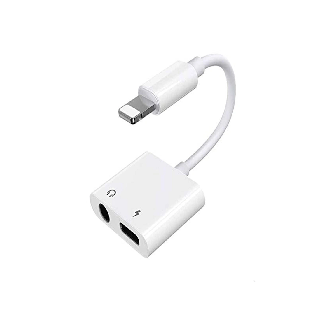 Joyroom S-Y104-1 Joyroom S-Y104 3.5mm Ben Series Adapter, White | RoxyStore