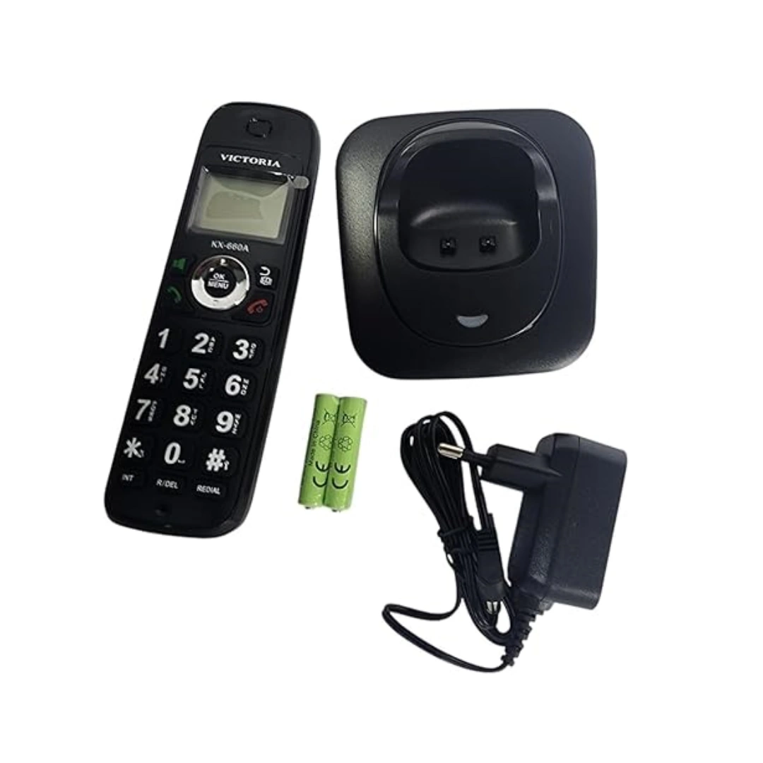 KX-660A_BLACK_06 Victoria KX-660A Cordless Landline Phone | RoxyStore