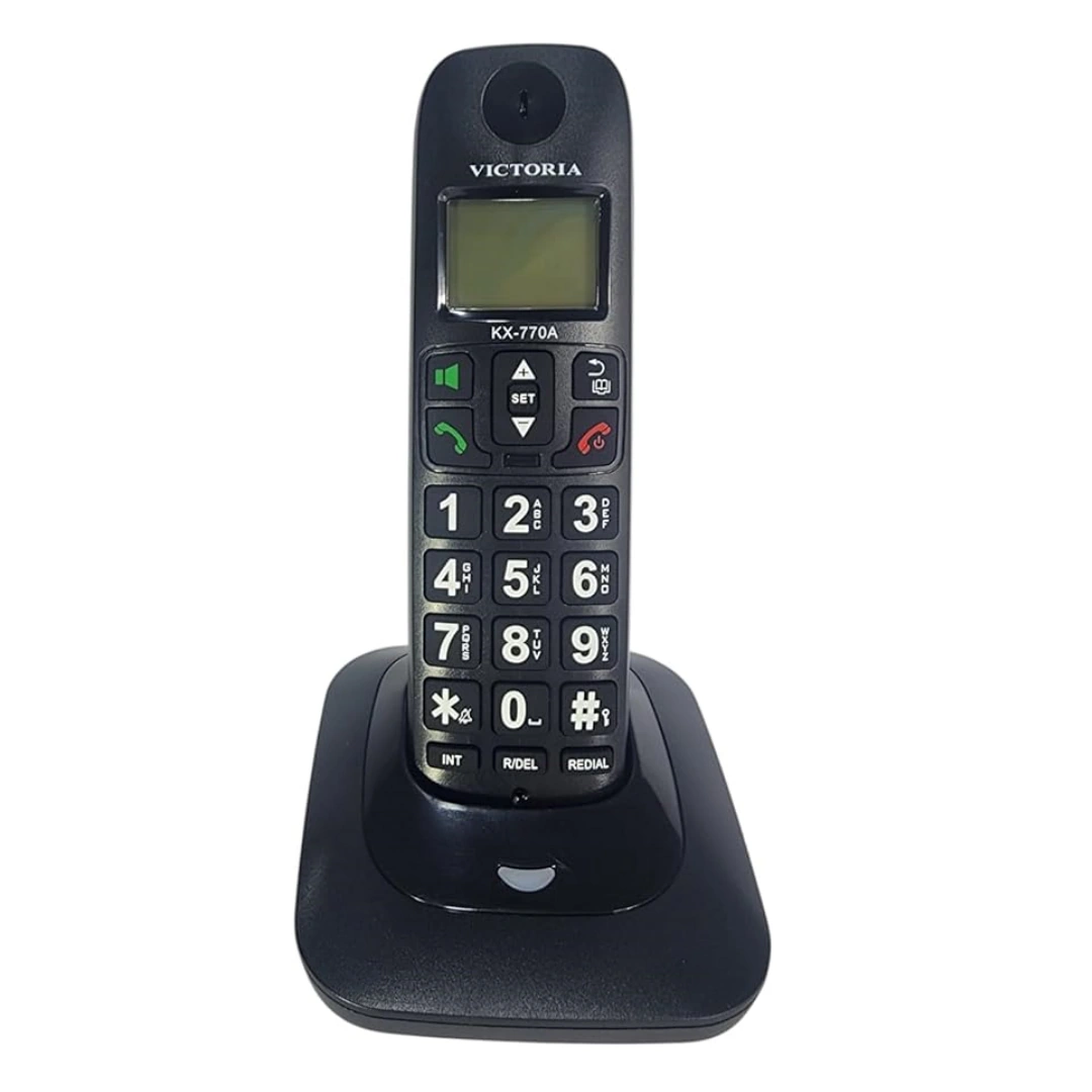 KX-770A_BLACK_01 Victoria Cordless Telephone KX-770A | RoxyStore