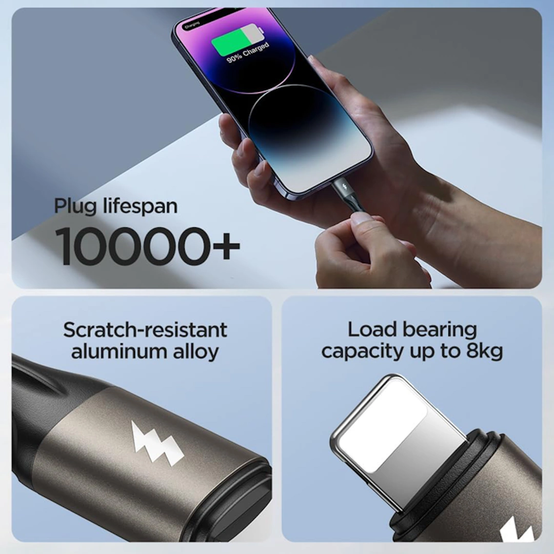 S-A9 Long-Lasting Series-3 Joyroom USB to iPhone Fast Charging Cable 1 Meter | RoxyStore
