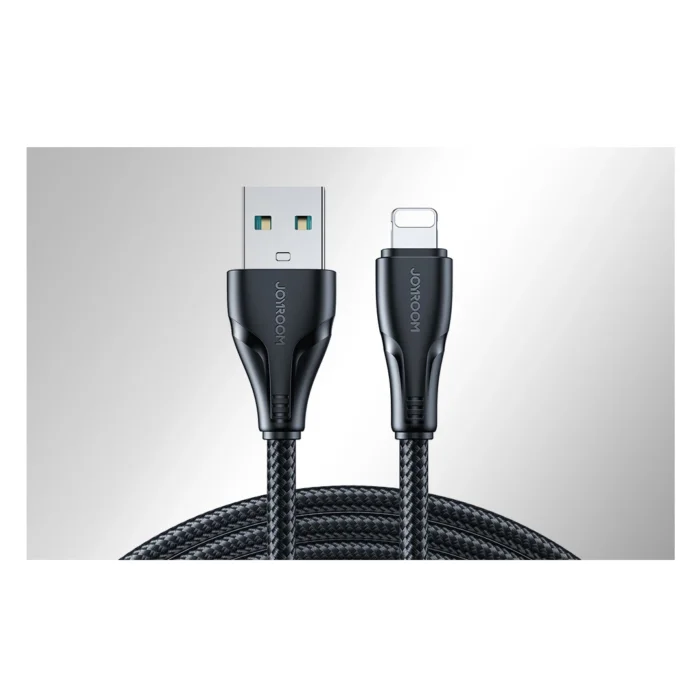 Joyroom S-UL012A11 2.4A Micro Cable 0.25m Black | RoxyStore