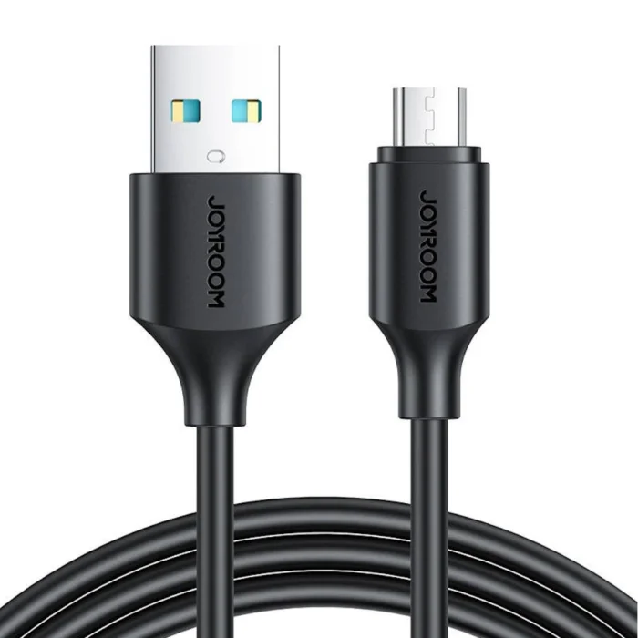 Joyroom S-UM018A9 2.4A Micro Cable 0.25m Black | RoxyStore