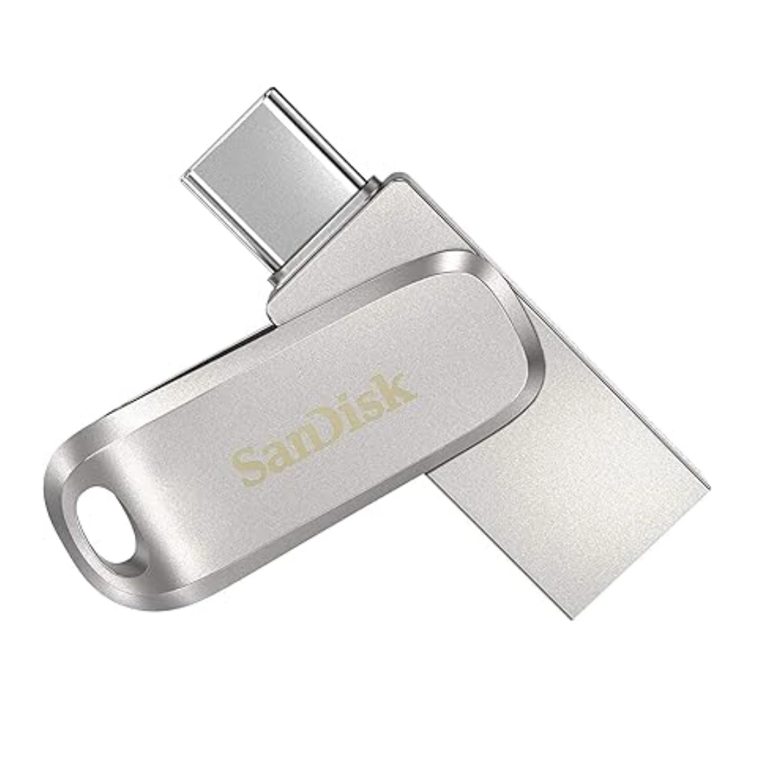 SANDISK_128_TC_WHIET_01 SanDisk Ultra Dual Drive Luxe USB Type-C 128GB - 400MB/s, USB 3.1 Gen 1 | RoxyStore