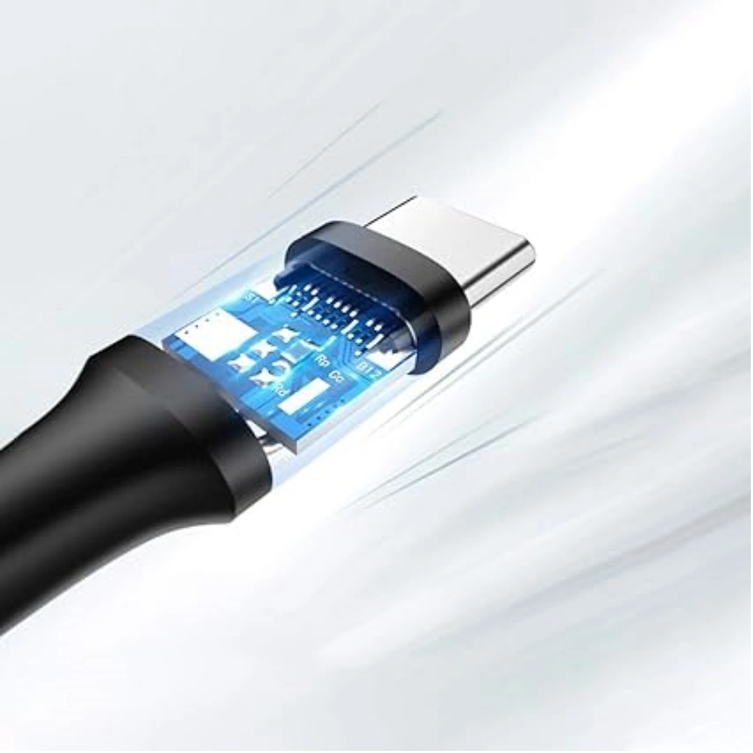USB_3.0_A_Male_to_Type_C_03 UGREEN USB 2.0 Male to Type C Male Cable, 480Mbps Fast Charging and Data Transfer Speed Compatible with Smartphones - 0.5m Black | RoxyStore