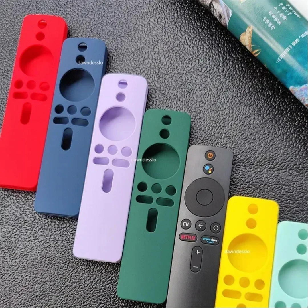 XMRM-CASE_02 Shockproof Washable Skin-friendly Dirt-resistant Silicone Protective Case for Xiaomi Mi Box S | RoxyStore
