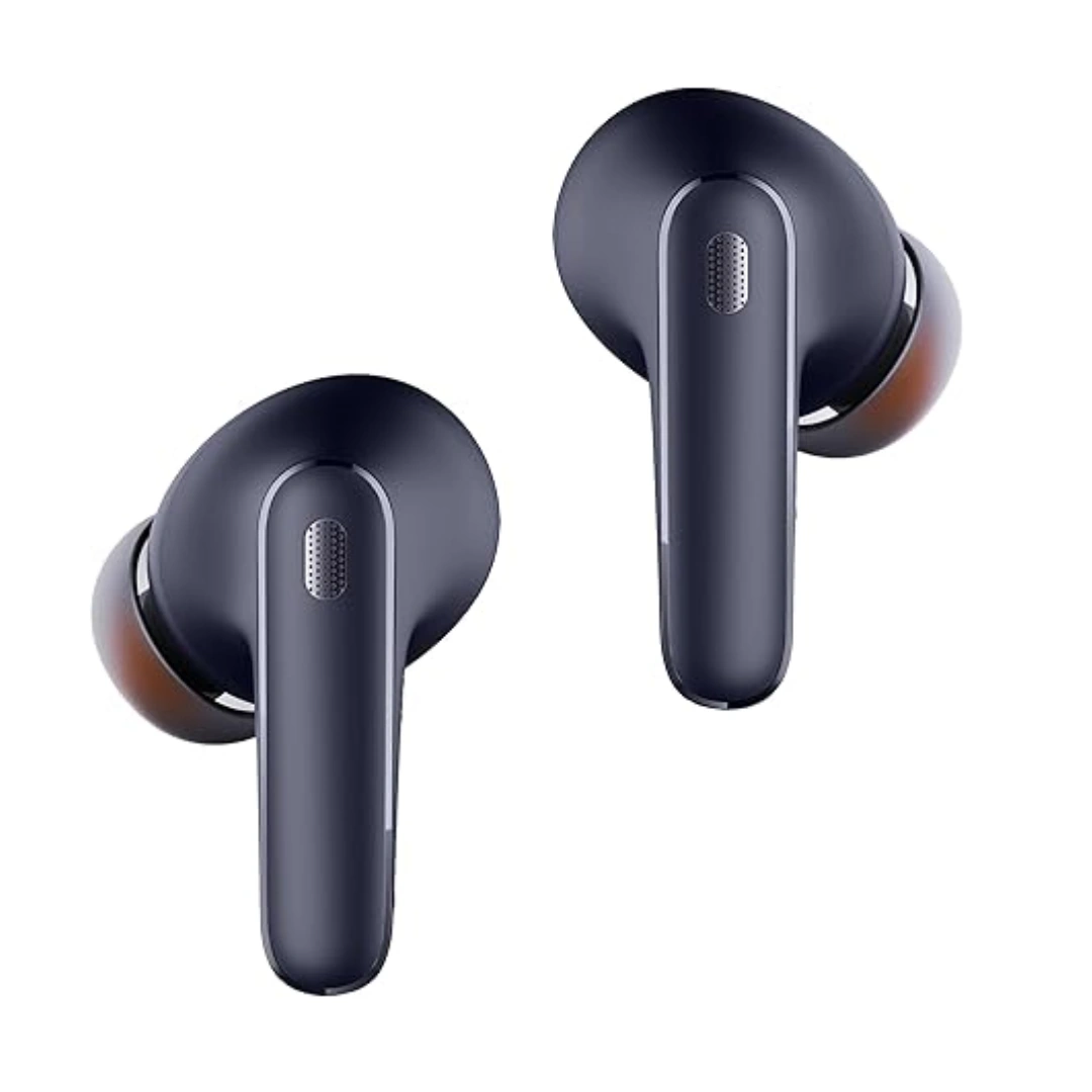 itel_t11_01 Etel T11 Trolley Wireless Headphones with 40 Hours Playtime, Quad-Mic In-Ear, IPX5 Water and Dust Resistance, 10mm Bass Drivers, Bluetooth 5.3, Fast Charging - Black, In-Ear | RoxyStore