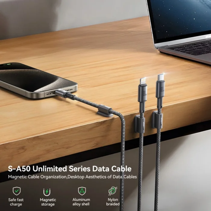 Joyroom S-A50 Type-C to Type-C Charging Cable 60W 1.2m | RoxyStore