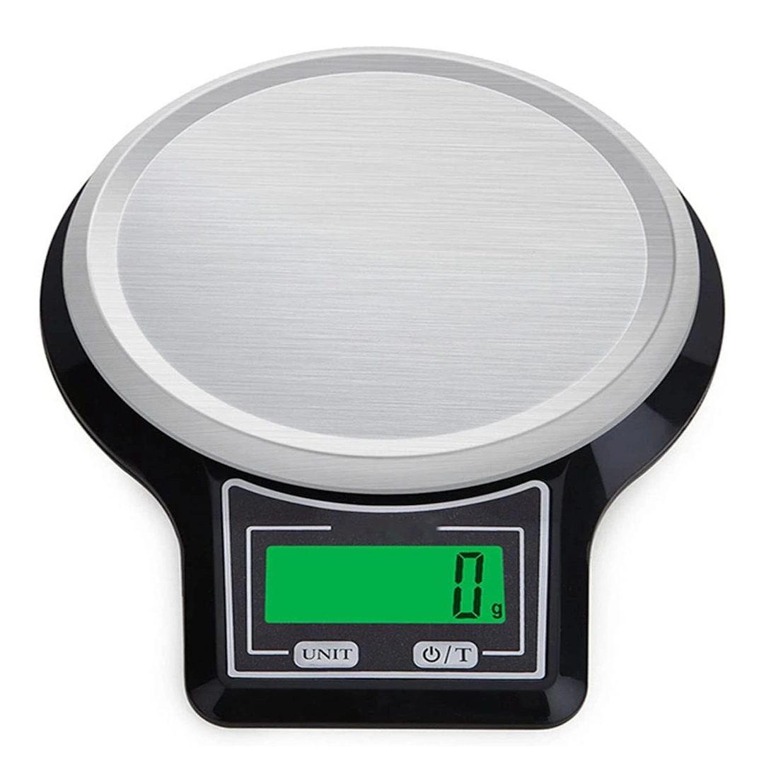 10kg Scale MK-246-10-1 A45 High Precision Digital Home Kitchen Scale with Large Stainless Steel Panel and Slim Body Small 1g/10kg Suitable for Coffee Baking Food Multicolor Rega 10.0kg | RoxyStore