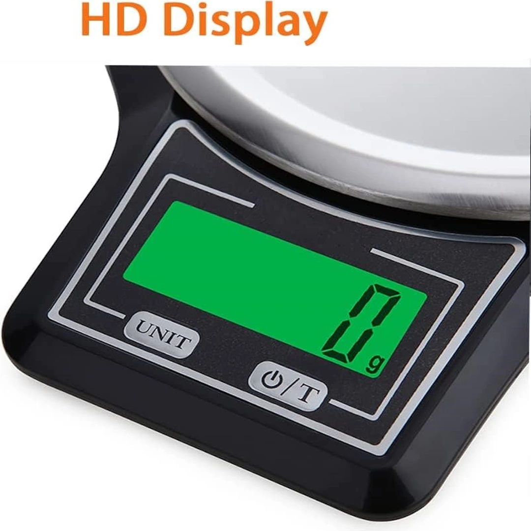 10kg Scale MK-246-10-4 A45 High Precision Digital Home Kitchen Scale with Large Stainless Steel Panel and Slim Body Small 1g/10kg Suitable for Coffee Baking Food Multicolor Rega 10.0kg | RoxyStore