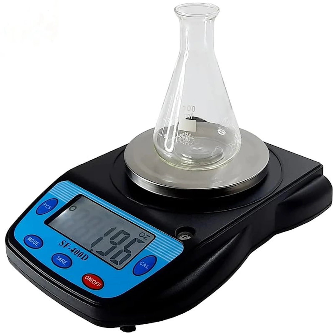 ميزان SF-400D-3 SF-400D Digital Kitchen Scale with LCD Display (600g/0.01g), Clear | RoxyStore