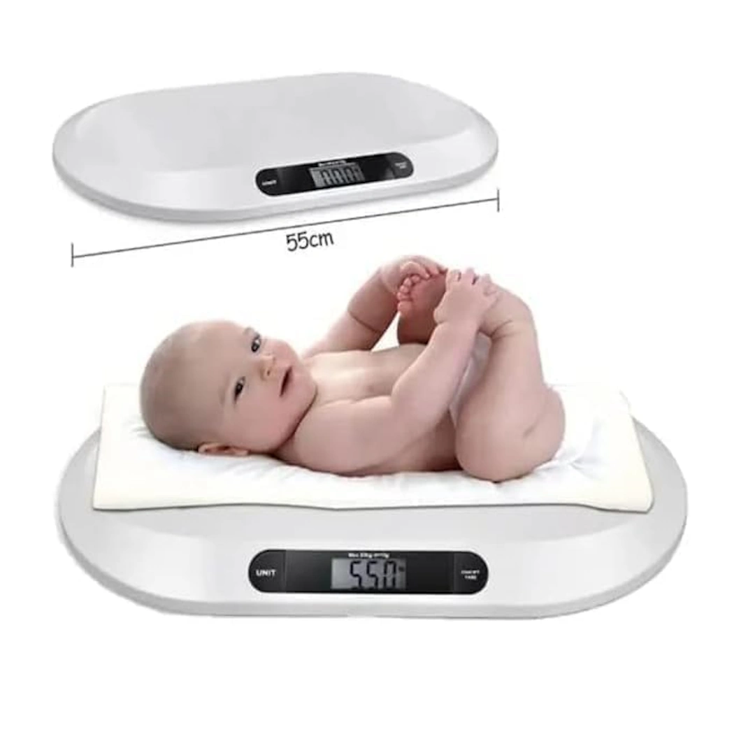 Children's scale 20 kg-2 High-precision digital scale for clinics and homes for infants and children - clear LCD display - up to 20 kg - equipped with automatic turner and empty weight | RoxyStore