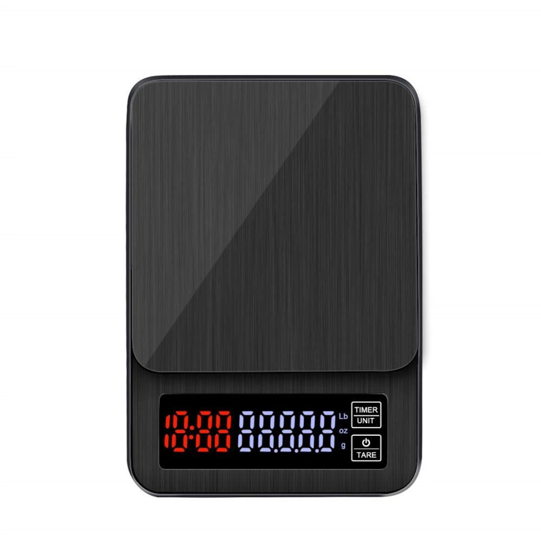 Lux-1 Coffee Gram Scale Yarboli Digital Weight Balance Scale with USB Interface 3 kg, Black | RoxyStore