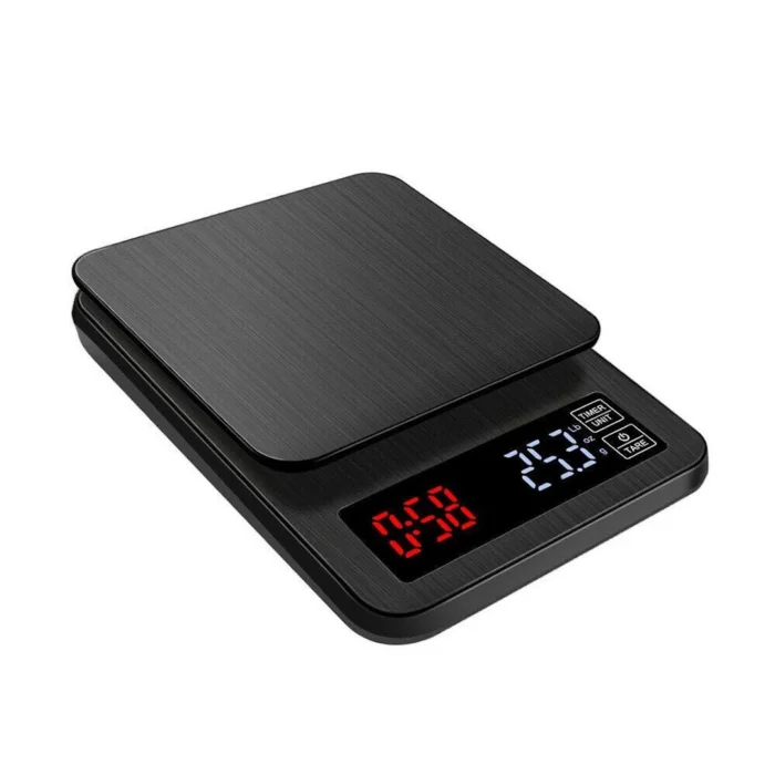 Yarboli Digital Weight Balance Scale with USB Interface 3 kg, Black | RoxyStore
