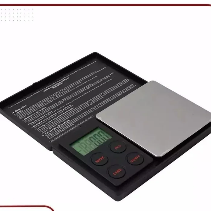 High Precision Portable Digital Pocket Scale 0.1g to 500g - for Weighing Gold, Jewelry, and Precious Metals - Clear LED Display (SKL-9013) | RoxyStore