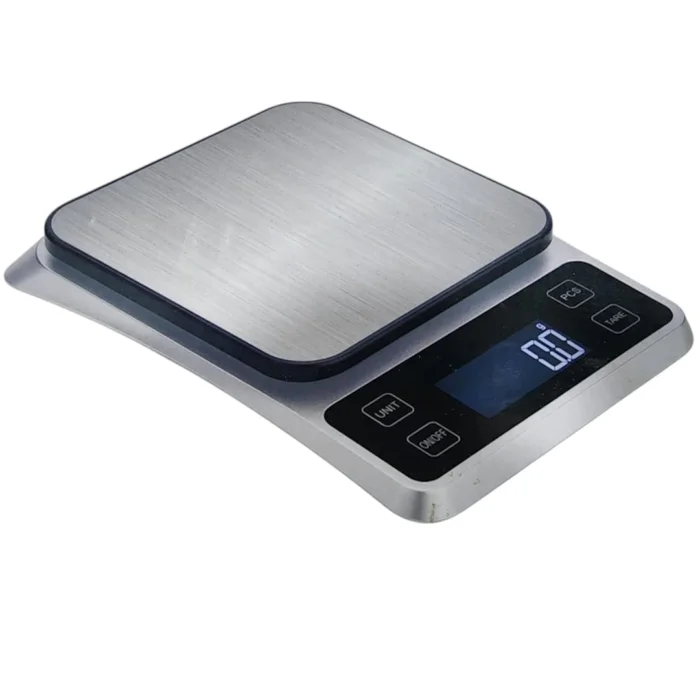 10kg/0.1g High Precision Multifunctional Digital Kitchen Scale for Measuring Food, Meat, Jewelry, Carat Powder Scale with Backlit LCD Display | RoxyStore