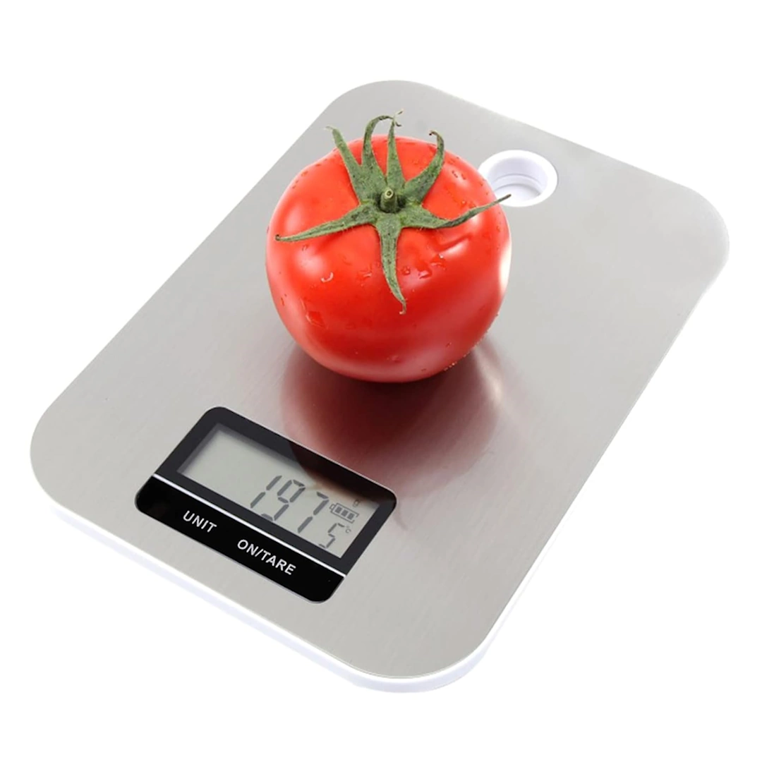 Hanging Kitchen Scale-1 Terencoyo 5kg Digital Kitchen Scale with Auto-Off and Backlight, Stainless Steel, Blue | RoxyStore