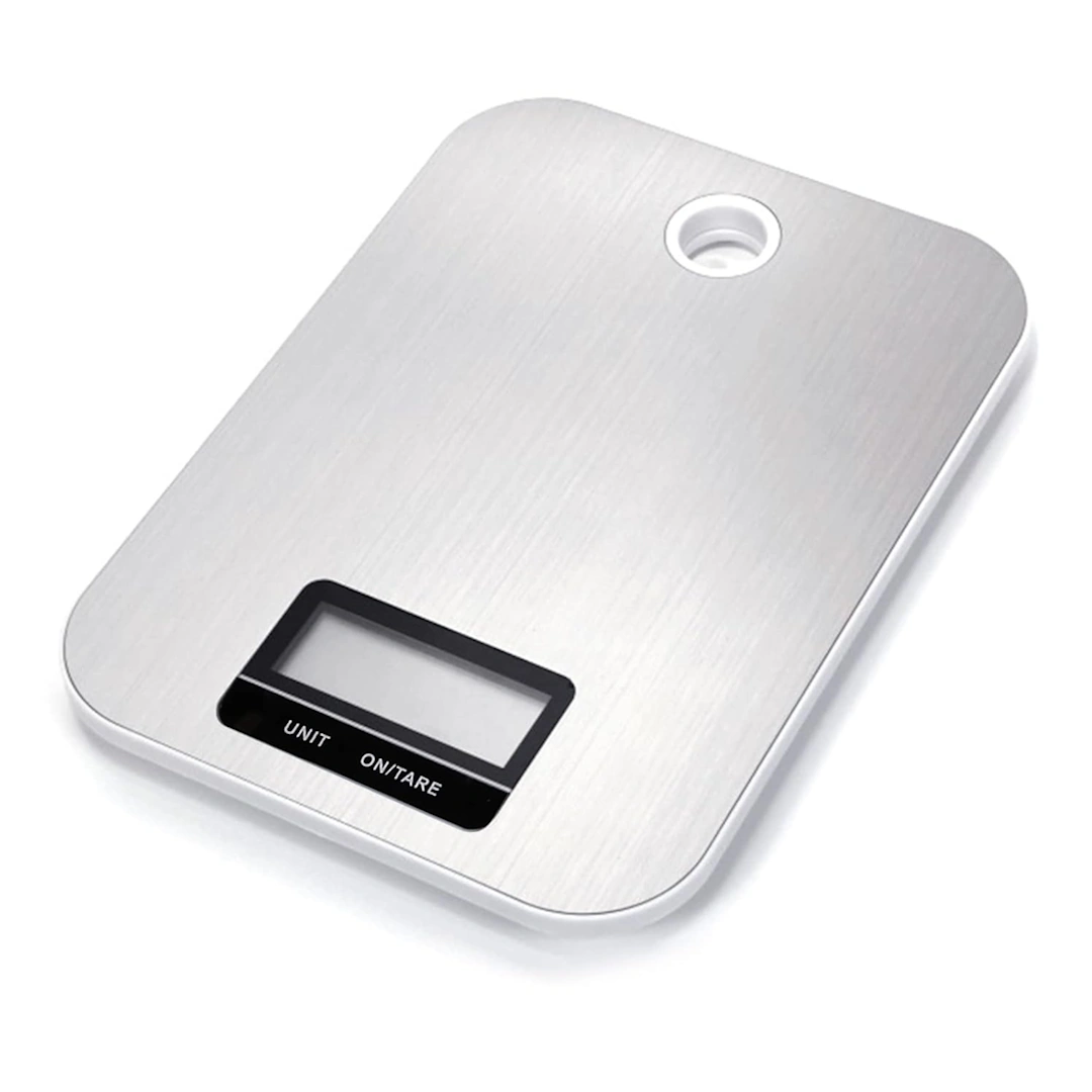 Hanging Kitchen Scale-2 Terencoyo 5kg Digital Kitchen Scale with Auto-Off and Backlight, Stainless Steel, Blue | RoxyStore