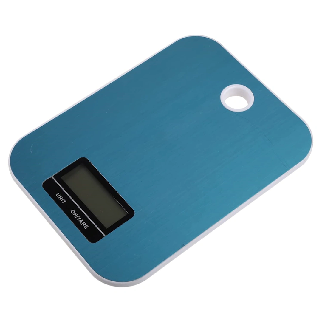 Hanging Kitchen Scale-5 Terencoyo 5kg Digital Kitchen Scale with Auto-Off and Backlight, Stainless Steel, Blue | RoxyStore